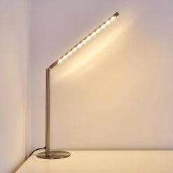 Hofstein Deje Tischleuchte LED Nickel-Matt, 1-flammig 31 Hofstein Deje Tischleuchte LED Nickel-Matt, 1-flammig -Bürolampen Verkäufe deje tischleuchte h3306758 13