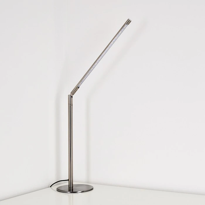 Hofstein Deje Tischleuchte LED Nickel-Matt, 1-flammig 15 Hofstein Deje Tischleuchte LED Nickel-Matt, 1-flammig – Bild 15