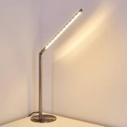 Hofstein Deje Tischleuchte LED Nickel-Matt, 1-flammig 20 Hofstein Deje Tischleuchte LED Nickel-Matt, 1-flammig -Bürolampen Verkäufe deje tischleuchte h3306758 2