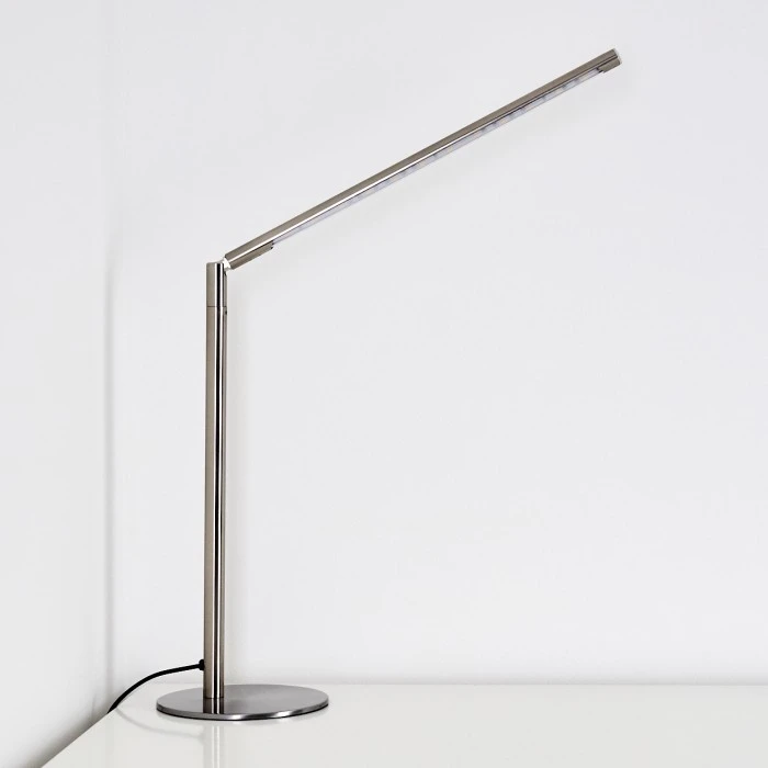 Hofstein Deje Tischleuchte LED Nickel-Matt, 1-flammig 4 Hofstein Deje Tischleuchte LED Nickel-Matt, 1-flammig – Bild 4