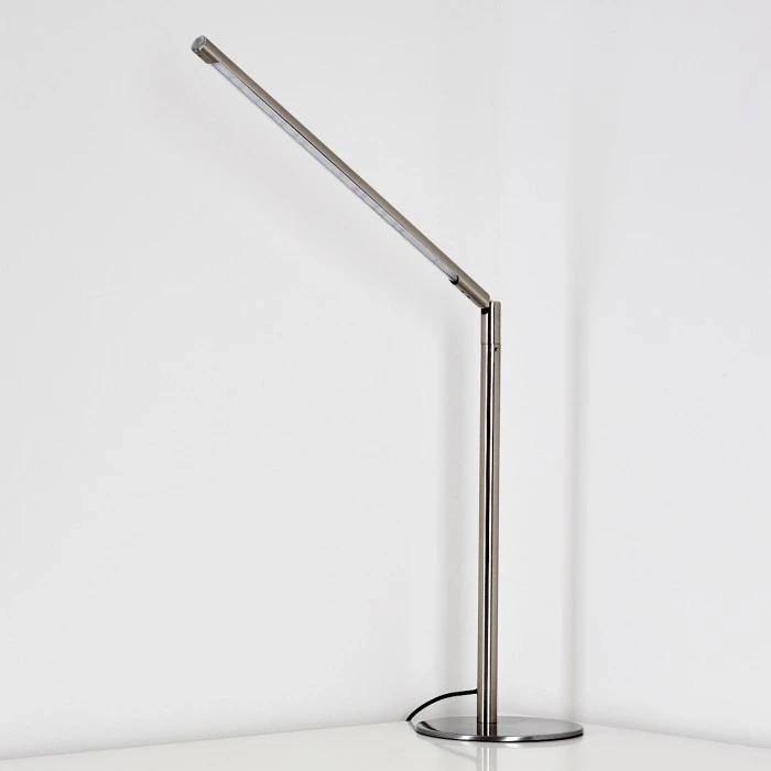 Hofstein Deje Tischleuchte LED Nickel-Matt, 1-flammig 7 Hofstein Deje Tischleuchte LED Nickel-Matt, 1-flammig – Bild 7
