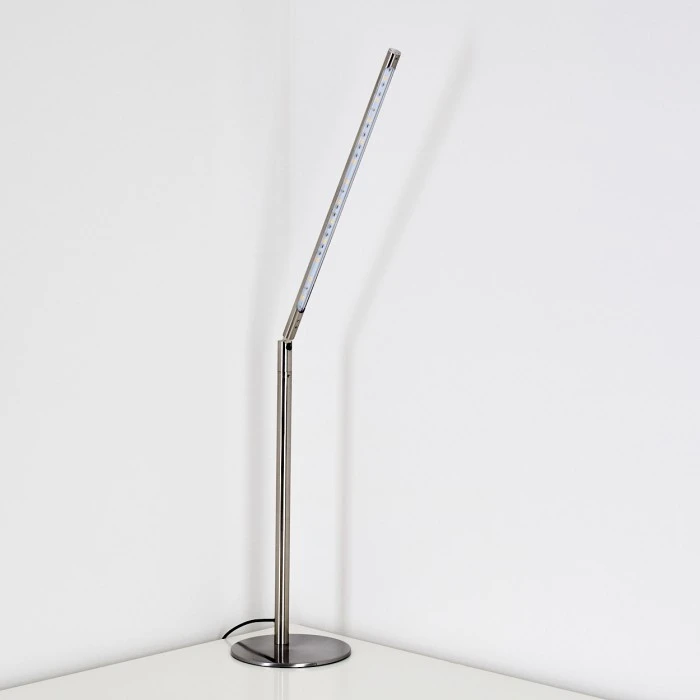 Hofstein Deje Tischleuchte LED Nickel-Matt, 1-flammig 9 Hofstein Deje Tischleuchte LED Nickel-Matt, 1-flammig – Bild 9