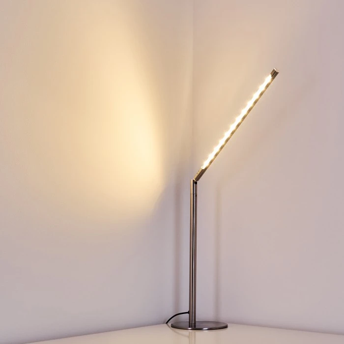 Hofstein Deje Tischleuchte LED Nickel-Matt, 1-flammig 10 Hofstein Deje Tischleuchte LED Nickel-Matt, 1-flammig – Bild 10