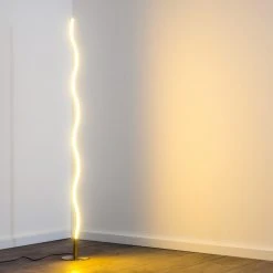 Hofstein Dillon Stehlampe LED Nickel-Matt, 1-flammig -Bürolampen Verkäufe dillon stehlampe h3000588 11