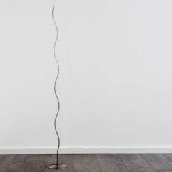 Hofstein Dillon Stehlampe LED Nickel-Matt, 1-flammig -Bürolampen Verkäufe dillon stehlampe h3000588 17