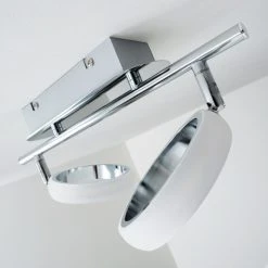 Hofstein Dobris Deckenspot LED Chrom, 2-flammig -Bürolampen Verkäufe dobris deckenspot h166889 17