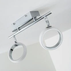 Hofstein Dobris Deckenspot LED Chrom, 2-flammig -Bürolampen Verkäufe dobris deckenspot h166889 2