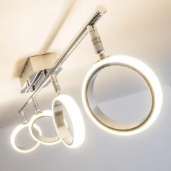 Hofstein Dobris Deckenspot LED Chrom, 4-flammig -Bürolampen Verkäufe dobris deckenspot h166902 18