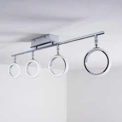 Hofstein Dobris Deckenspot LED Chrom, 4-flammig -Bürolampen Verkäufe dobris deckenspot h166902 3