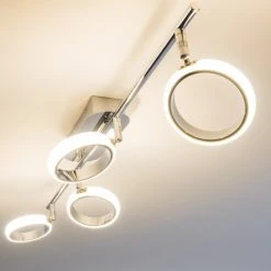 Hofstein Dobris Deckenspot LED Chrom, 4-flammig -Bürolampen Verkäufe dobris deckenspot h166902 7