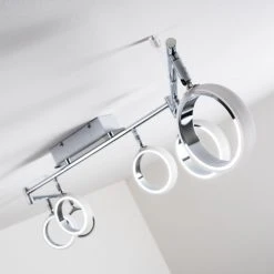 Hofstein Dobris Deckenspot LED Chrom, 6-flammig -Bürolampen Verkäufe dobris deckenspot h166919 18