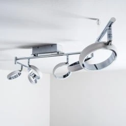 Hofstein Dobris Deckenspot LED Chrom, 6-flammig -Bürolampen Verkäufe dobris deckenspot h166919 2
