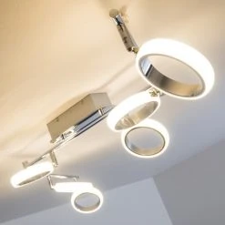 Hofstein Dobris Deckenspot LED Chrom, 6-flammig -Bürolampen Verkäufe dobris deckenspot h166919 9