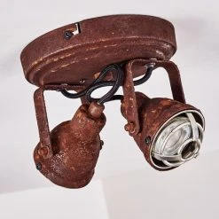 Hofstein Drobak Deckenleuchte Rostfarben, 2-flammig -Bürolampen Verkäufe drobak deckenleuchte h3293782 do1 15