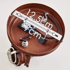 Hofstein Drobak Deckenleuchte Rostfarben, 2-flammig -Bürolampen Verkäufe drobak deckenleuchte h3293782 do1 16