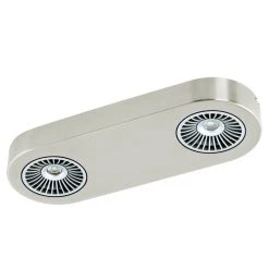Eglo Leuchten Eglo Montale Deckenleuchte LED Nickel-Matt, 2-flammig