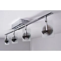 Eglo Leuchten Eglo TINNARI Lichtschiene LED Chrom, 4-flammig 31 Eglo Leuchten Eglo TINNARI Lichtschiene LED Chrom, 4-flammig -Bürolampen Verkäufe eglo tinnari lichtschiene 91635 do1 8