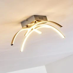 Hofstein Elia Deckenleuchte LED Chrom, 1-flammig 29 Hofstein Elia Deckenleuchte LED Chrom, 1-flammig -Bürolampen Verkäufe elia deckenleuchte h167398 11