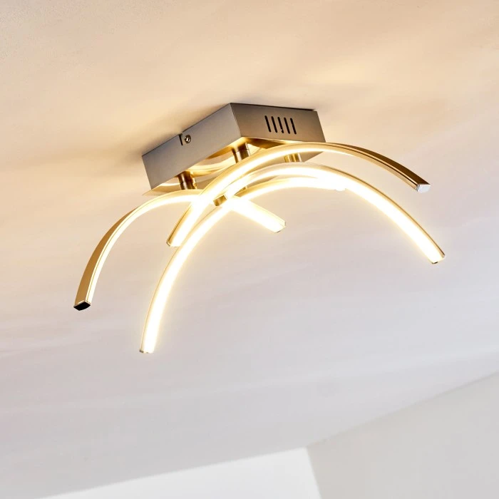 Hofstein Elia Deckenleuchte LED Chrom, 1-flammig 12 Hofstein Elia Deckenleuchte LED Chrom, 1-flammig – Bild 12