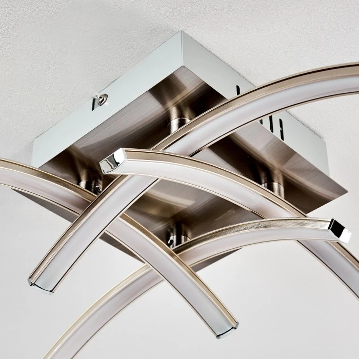 Hofstein Elia Deckenleuchte LED Chrom, 1-flammig 13 Hofstein Elia Deckenleuchte LED Chrom, 1-flammig – Bild 13