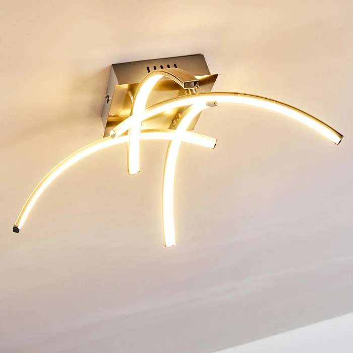 Hofstein Elia Deckenleuchte LED Chrom, 1-flammig 14 Hofstein Elia Deckenleuchte LED Chrom, 1-flammig – Bild 14