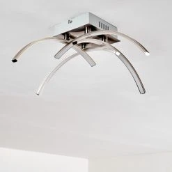 Hofstein Elia Deckenleuchte LED Chrom, 1-flammig 32 Hofstein Elia Deckenleuchte LED Chrom, 1-flammig -Bürolampen Verkäufe elia deckenleuchte h167398 14