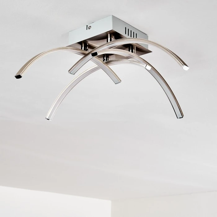 Hofstein Elia Deckenleuchte LED Chrom, 1-flammig 15 Hofstein Elia Deckenleuchte LED Chrom, 1-flammig – Bild 15