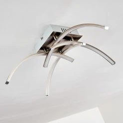 Hofstein Elia Deckenleuchte LED Chrom, 1-flammig 33 Hofstein Elia Deckenleuchte LED Chrom, 1-flammig -Bürolampen Verkäufe elia deckenleuchte h167398 15