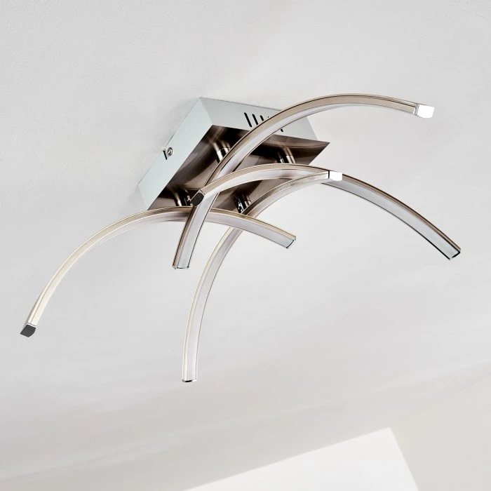 Hofstein Elia Deckenleuchte LED Chrom, 1-flammig 16 Hofstein Elia Deckenleuchte LED Chrom, 1-flammig – Bild 16