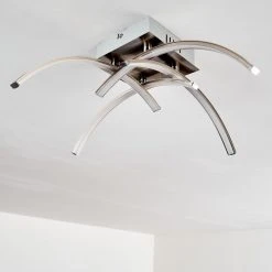 Hofstein Elia Deckenleuchte LED Chrom, 1-flammig 34 Hofstein Elia Deckenleuchte LED Chrom, 1-flammig -Bürolampen Verkäufe elia deckenleuchte h167398 16