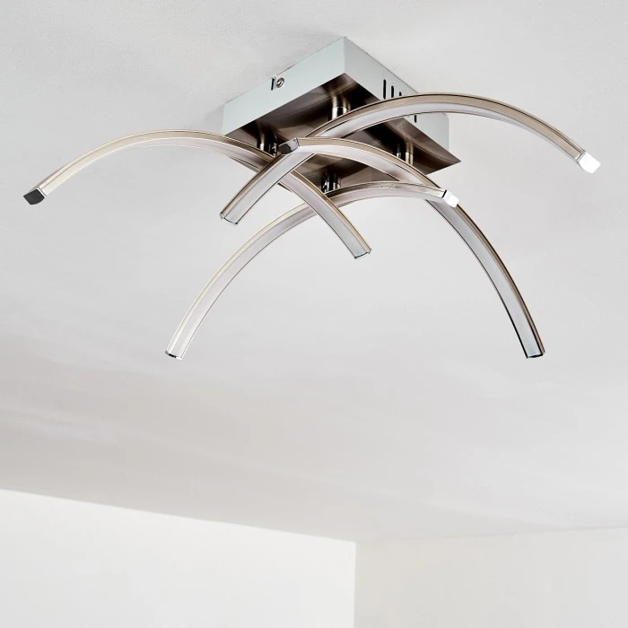 Hofstein Elia Deckenleuchte LED Chrom, 1-flammig 17 Hofstein Elia Deckenleuchte LED Chrom, 1-flammig – Bild 17