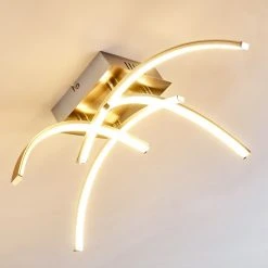 Hofstein Elia Deckenleuchte LED Chrom, 1-flammig 25 Hofstein Elia Deckenleuchte LED Chrom, 1-flammig -Bürolampen Verkäufe elia deckenleuchte h167398 7