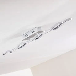 Hofstein Embree Deckenleuchte LED Edelstahl, 2-flammig -Bürolampen Verkäufe embree deckenleuchte h3008539 11