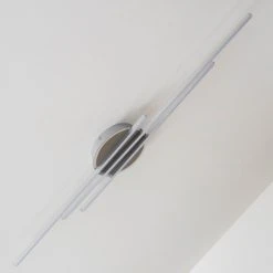 Hofstein Emo Deckenleuchte LED Stahl gebürstet, 3-flammig 28 Hofstein Emo Deckenleuchte LED Stahl gebürstet, 3-flammig -Bürolampen Verkäufe emo deckenleuchte h3009222 10