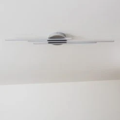 Hofstein Emo Deckenleuchte LED Stahl gebürstet, 3-flammig 29 Hofstein Emo Deckenleuchte LED Stahl gebürstet, 3-flammig -Bürolampen Verkäufe emo deckenleuchte h3009222 11