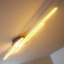 Hofstein Emo Deckenleuchte LED Stahl gebürstet, 3-flammig 20 Hofstein Emo Deckenleuchte LED Stahl gebürstet, 3-flammig -Bürolampen Verkäufe emo deckenleuchte h3009222 2