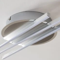 Hofstein Emo Deckenleuchte LED Stahl gebürstet, 3-flammig 24 Hofstein Emo Deckenleuchte LED Stahl gebürstet, 3-flammig -Bürolampen Verkäufe emo deckenleuchte h3009222 6