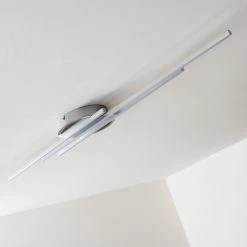 Hofstein Emo Deckenleuchte LED Stahl gebürstet, 3-flammig 25 Hofstein Emo Deckenleuchte LED Stahl gebürstet, 3-flammig -Bürolampen Verkäufe emo deckenleuchte h3009222 7