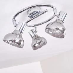 Hofstein Esberg Deckenleuchte Chrom, 3-flammig -Bürolampen Verkäufe esberg deckenleuchte h3277966 do1 10