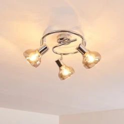 Hofstein Esberg Deckenleuchte Chrom, 3-flammig -Bürolampen Verkäufe esberg deckenleuchte h3277966 do1 14