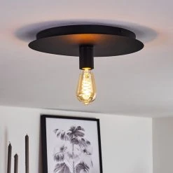 Hofstein Esbjerg Deckenleuchte Schwarz, 1-flammig -Bürolampen Verkäufe esbjerg deckenleuchte h3368435 9