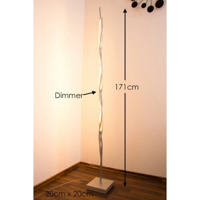 Escale SILK Stehleuchte LED Aluminium, 1-flammig 2 Escale SILK Stehleuchte LED Aluminium, 1-flammig – Bild 2