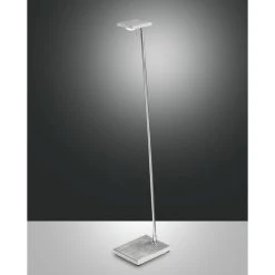 Fabas Luce Como Stehleuchte LED Chrom, Aluminium, 1-flammig