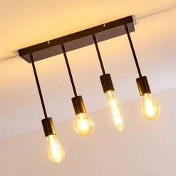 Hofstein Fabius Deckenleuchte Schwarz, 1-flammig 19 Hofstein Fabius Deckenleuchte Schwarz, 1-flammig -Bürolampen Verkäufe fabius deckenleuchte h3352717 5