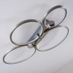 Hofstein Fallo Deckenleuchte LED Chrom, 1-flammig -Bürolampen Verkäufe fallo deckenleuchte h167466 6