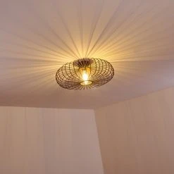 Hofstein Farhus Deckenleuchte Rostfarben, 1-flammig -Bürolampen Verkäufe farhus deckenleuchte h3355879 12