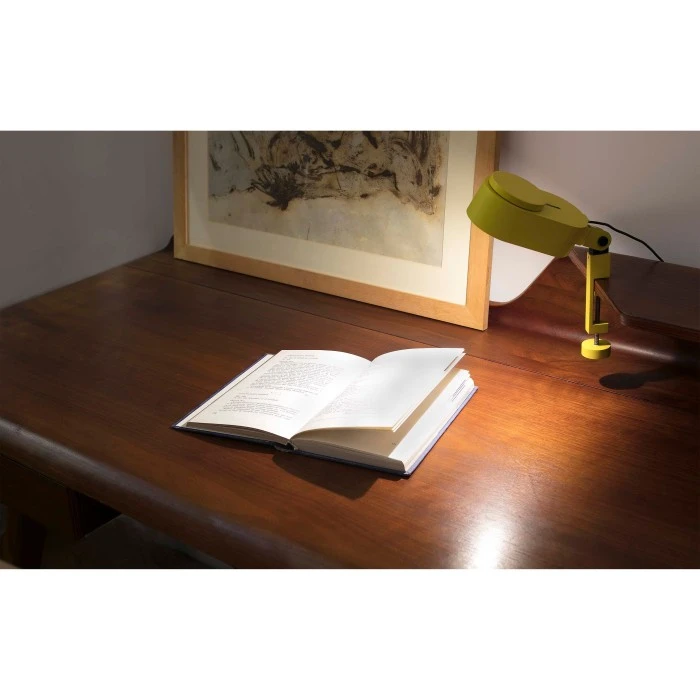 Faro Barcelona Inviting Klemmleuchte Gelb, 1-flammig 2 Faro Barcelona Inviting Klemmleuchte Gelb, 1-flammig – Bild 2