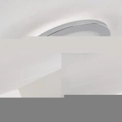 Hofstein Fasola Deckenleuchte LED Nickel gl&auml;nzend, 1-flammig -Bürolampen Verkäufe fasola deckenleuchte h3266083 do4 12