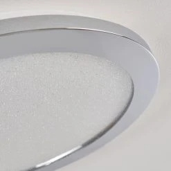 Hofstein Fasola Deckenleuchte LED Nickel gl&auml;nzend, 1-flammig -Bürolampen Verkäufe fasola deckenleuchte h3266083 do4 7