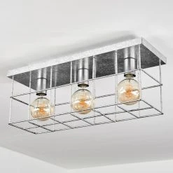 Hofstein Fevaag Deckenleuchte Chrom, Silber, 3-flammig -Bürolampen Verkäufe fevaag deckenleuchte h3442494 7